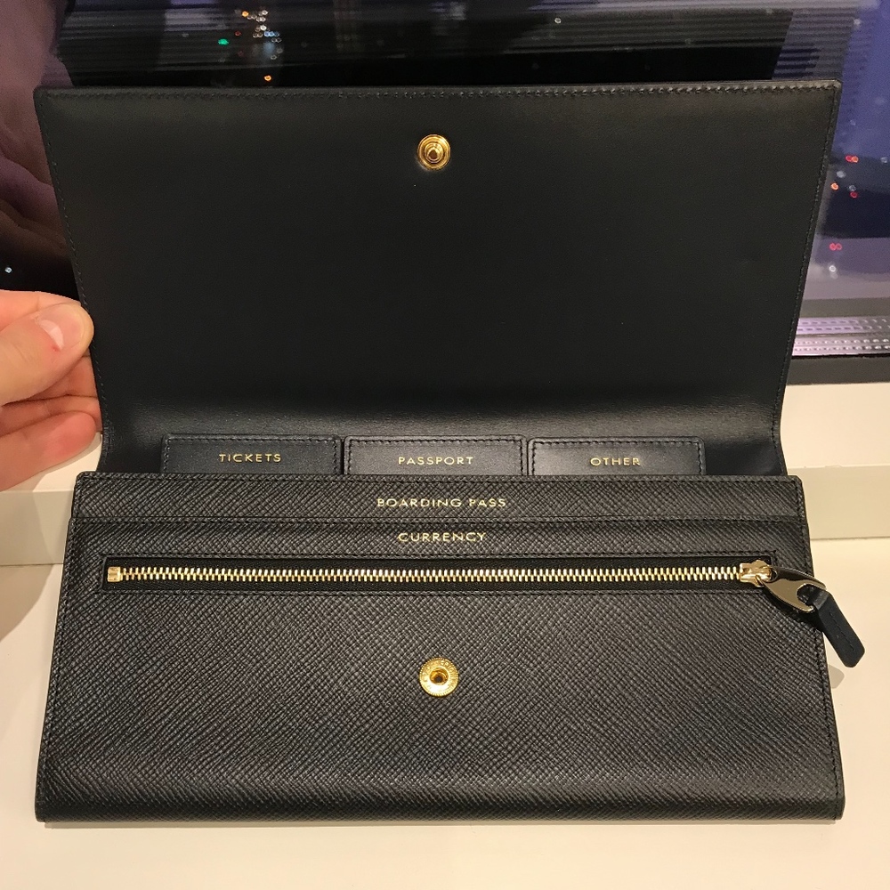 Smythson - Panama Travel Wallet